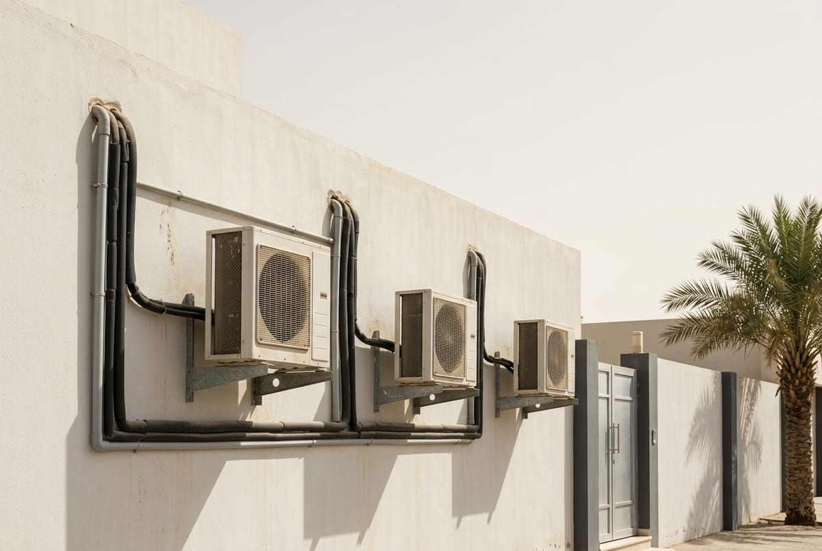وحدات خارجية لفيلا سكنية في المنطقة الشرقية